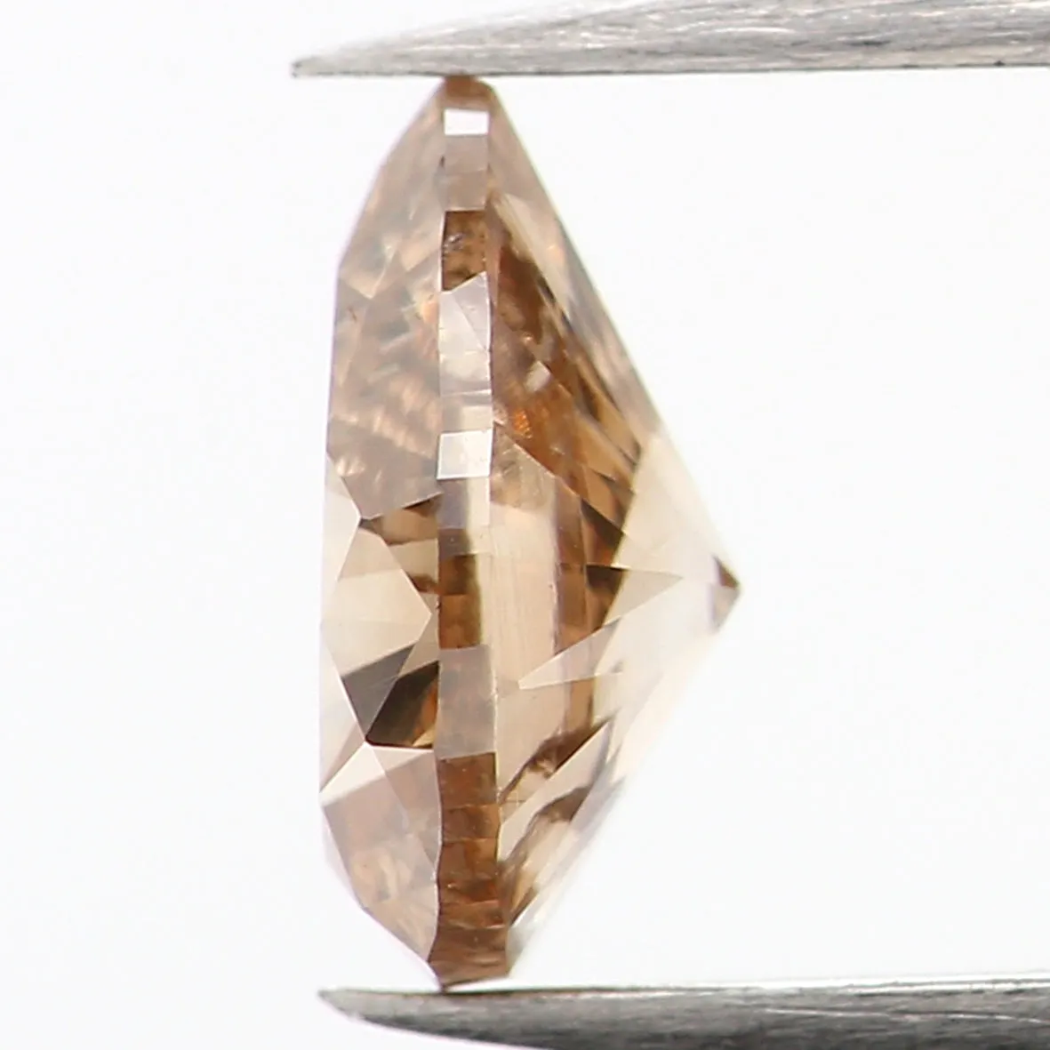 0.44 CT Natural Loose Diamond, Pear Diamond, Brown Diamond, Rustic Diamond, Pear Cut Diamond, Fancy Color Diamond, L669