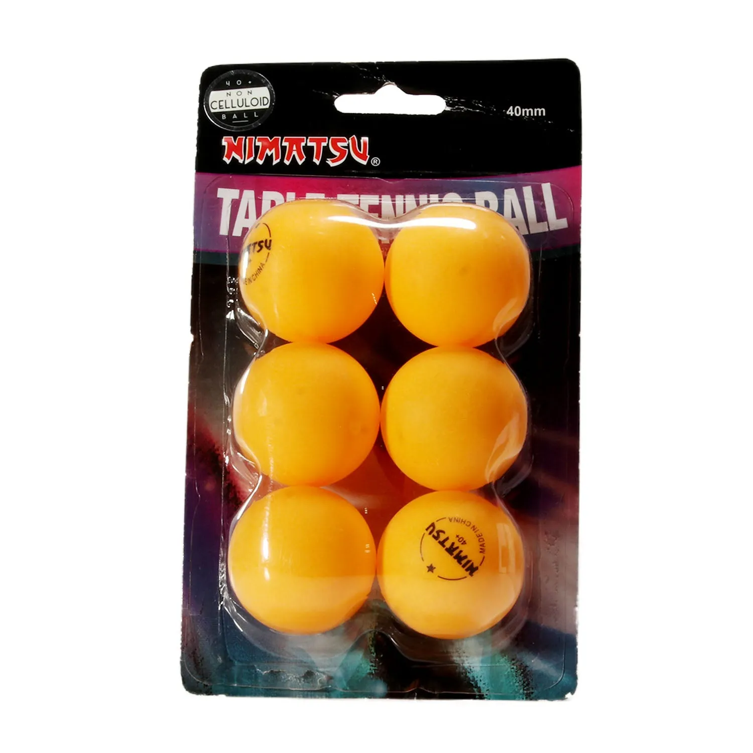 1 Star Table Tennis Ball 6Pcs Box Wmy06