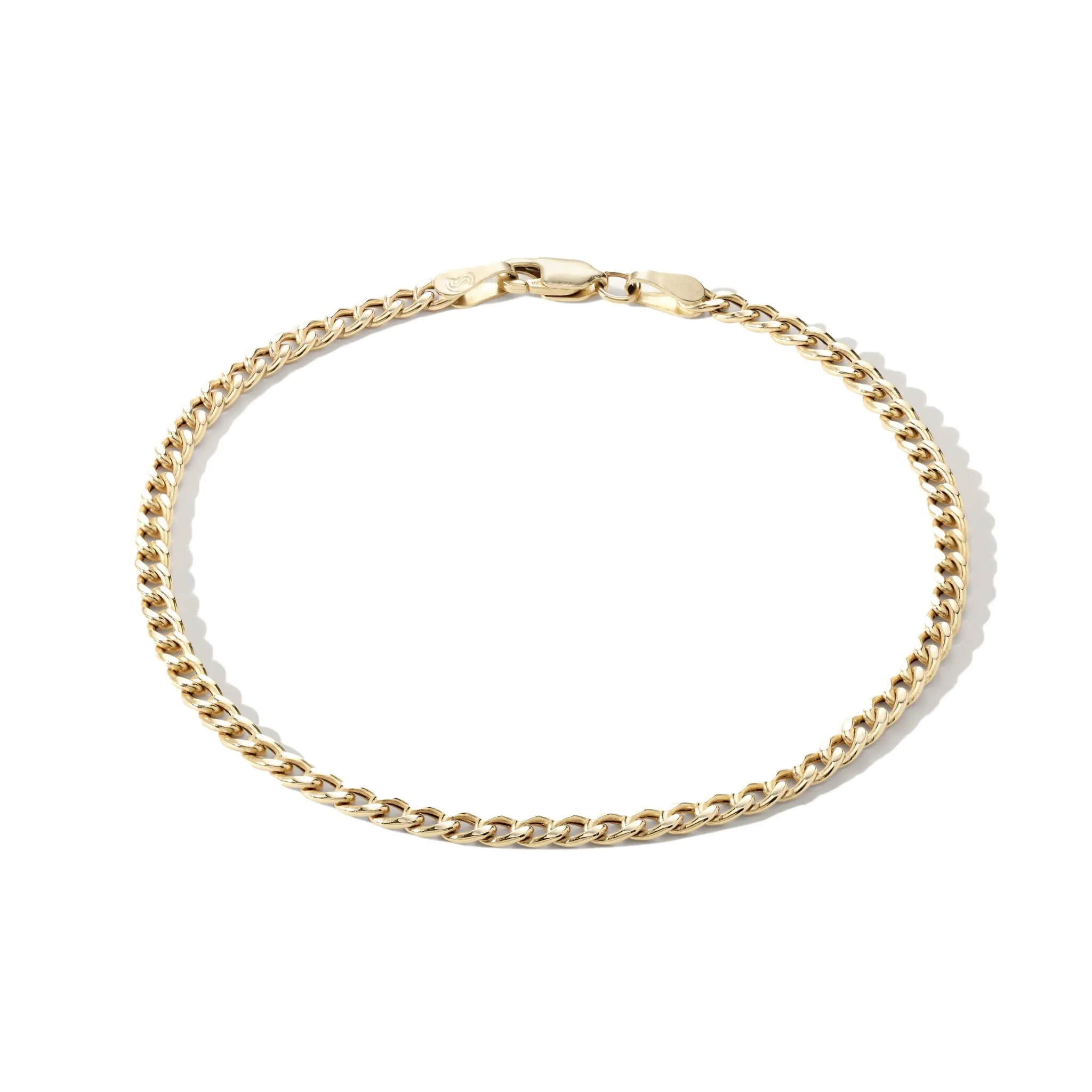 10K Baby Curb Chain Bracelet