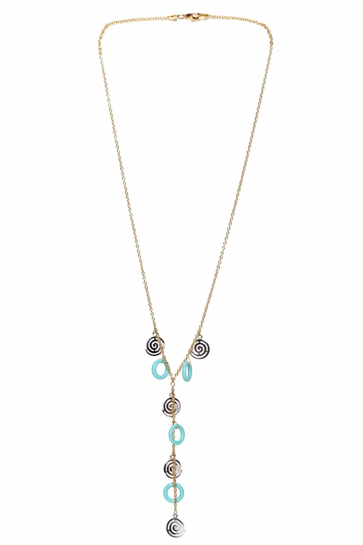 14K Gold & Turquoise Necklace