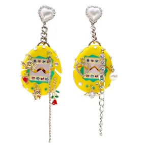 1997 Vintage Tamagotchi Charm Earrings