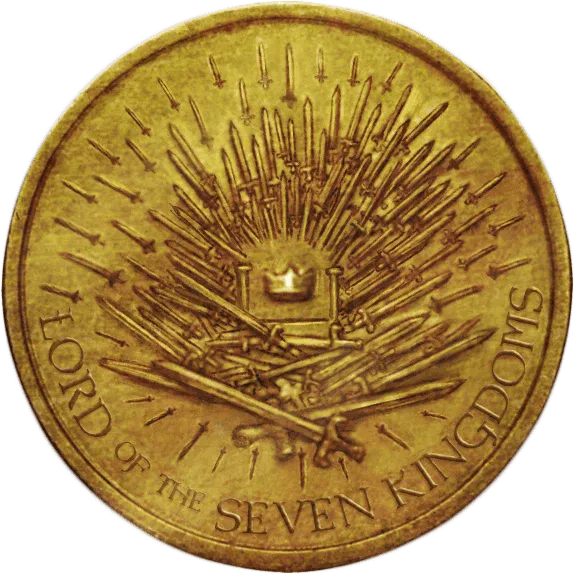 Aegon Targaryen Golden Dragon Collectible Coin