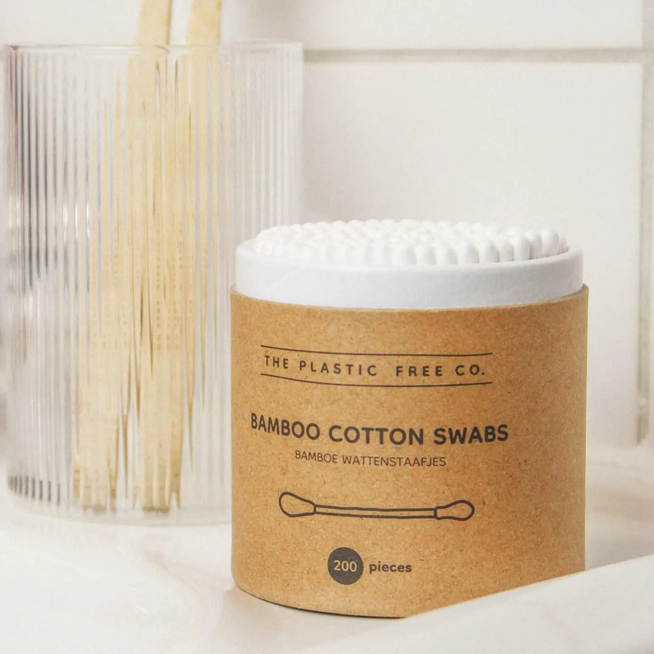 Bamboo Cotton Swabs