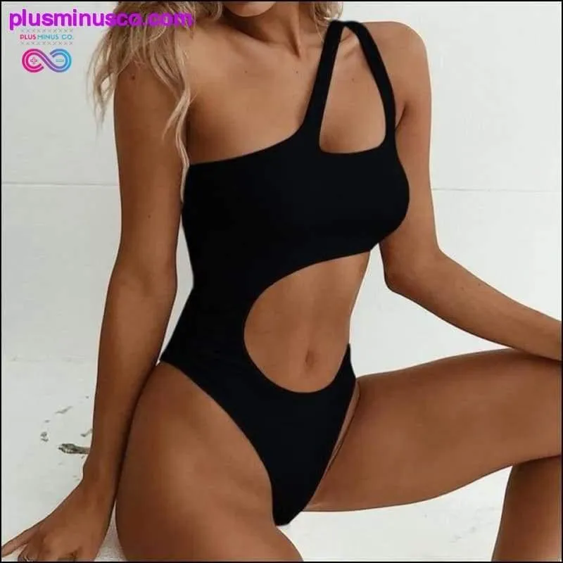 Bikini Set Women Sexy Swimwear Solid Swimsuit Sexy High