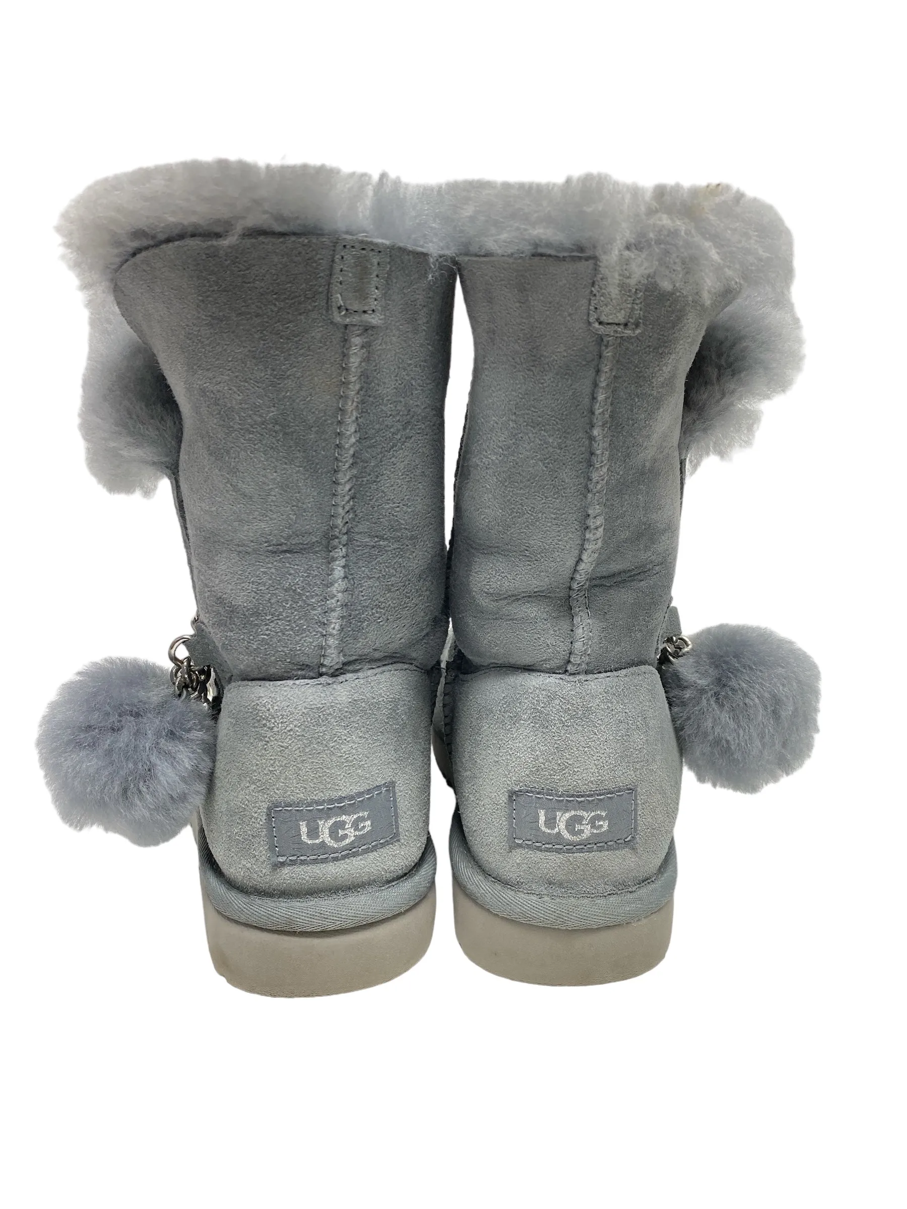 Boots Ankle Flats By Ugg In Grey, Size: 7