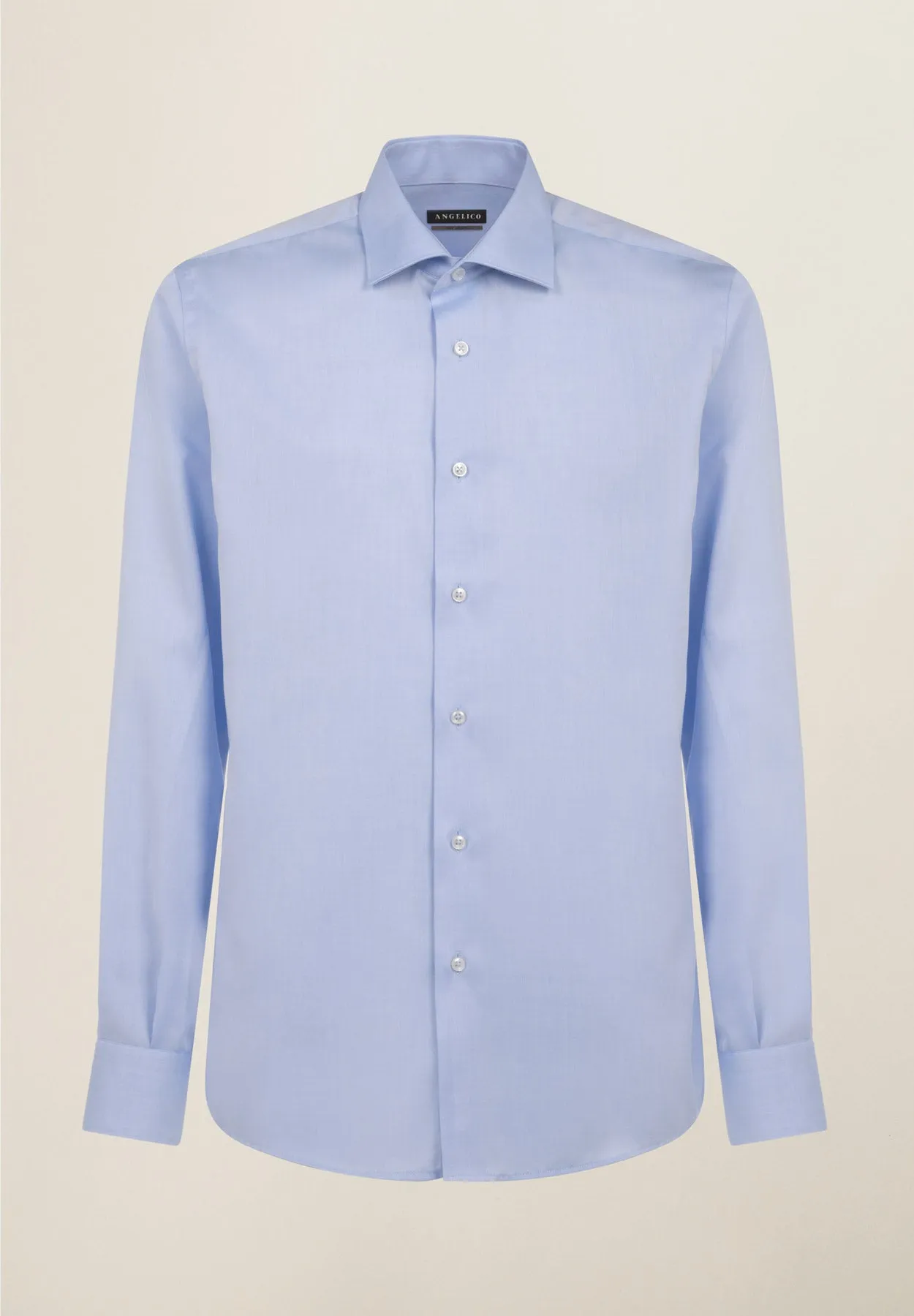 Camicia azzurra no-stiro slim fit