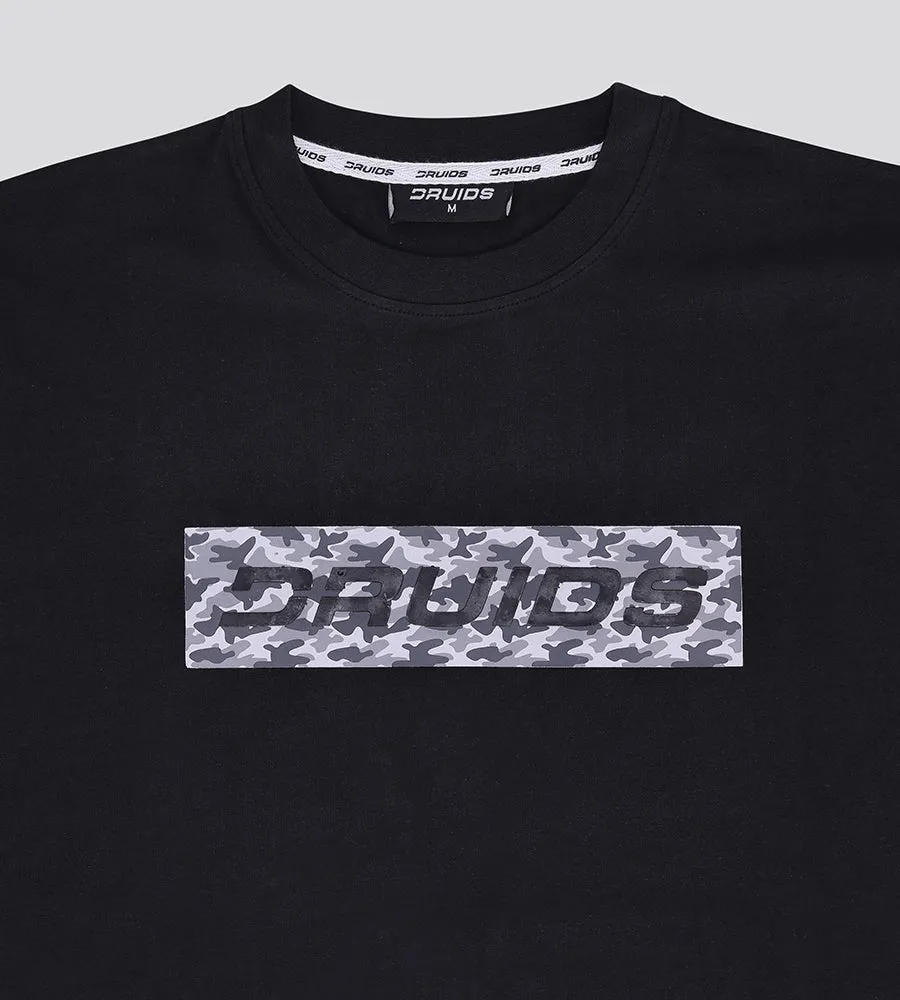 CAMO D TEE - BLACK