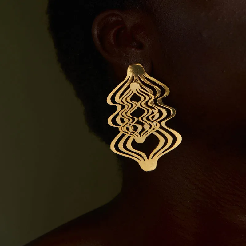 Cienaga Optical Earrings