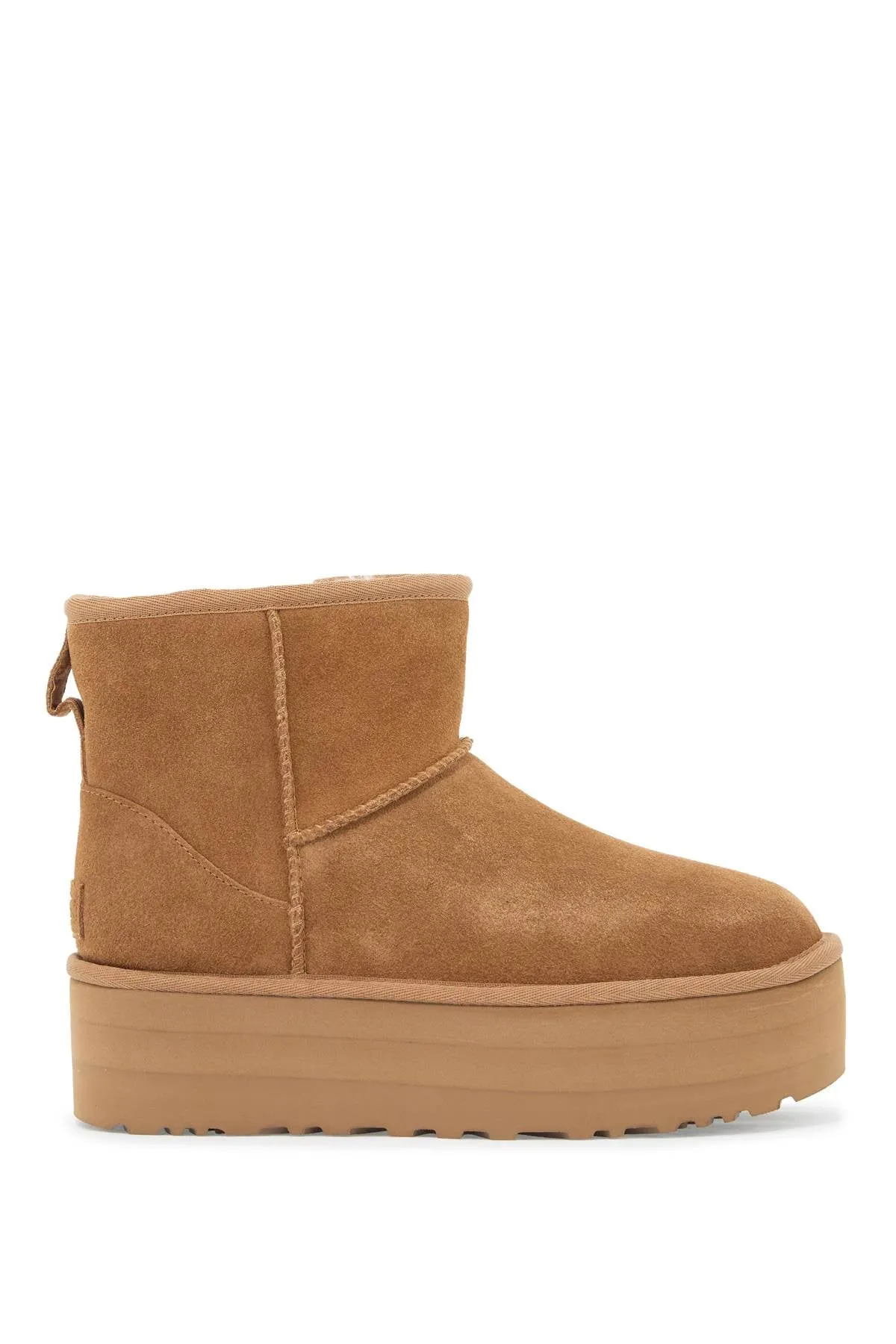 classic mini platform ankle boots