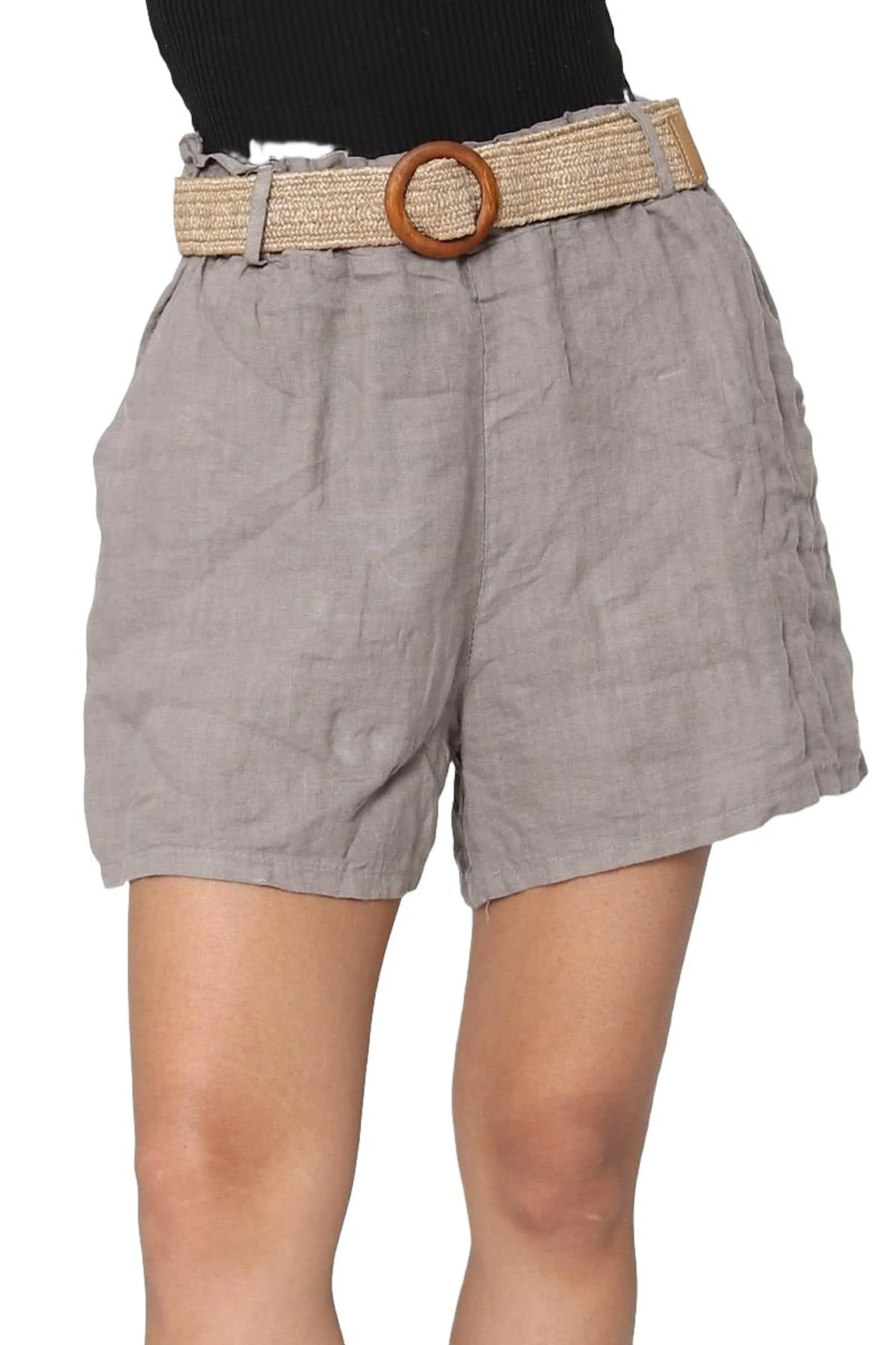 Clever Alice Line Vacation Short in Multiple Colors