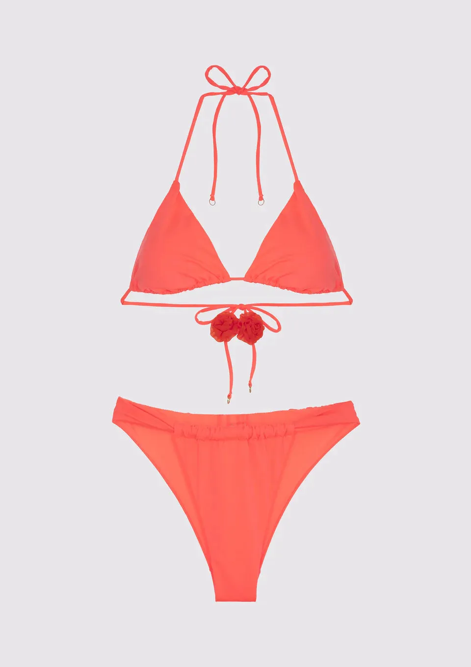 Costume bikini triangolo e slip fisso