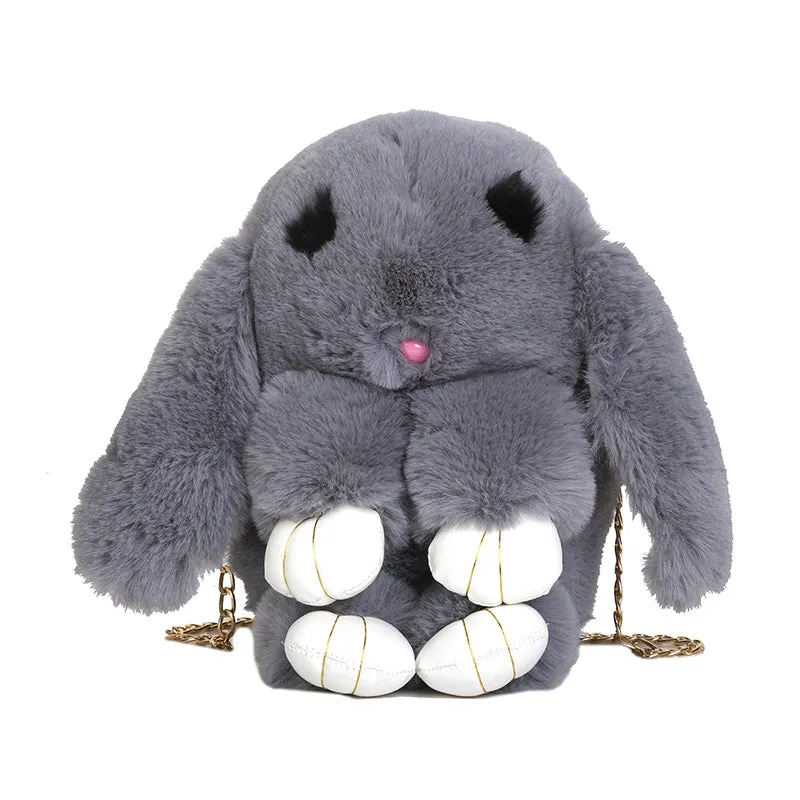 CUTE PLUSH BUNNY SHOULDER BAG |BACKPACK BY94019