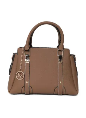 Dark Brown Color Handbag