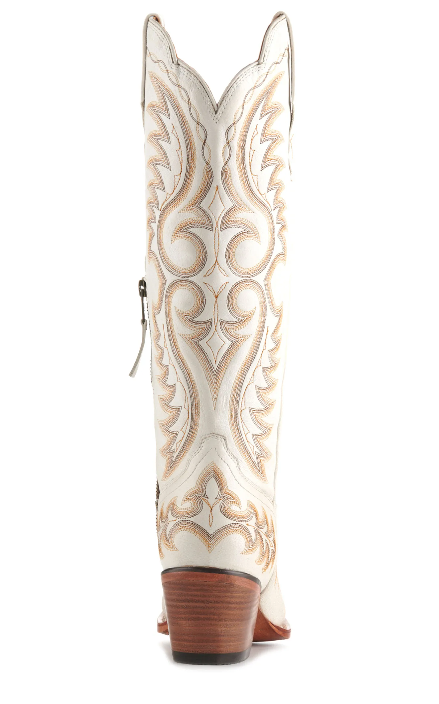 Durango Women's Crush Ivory Snip Toe Tall Cowboy Boots