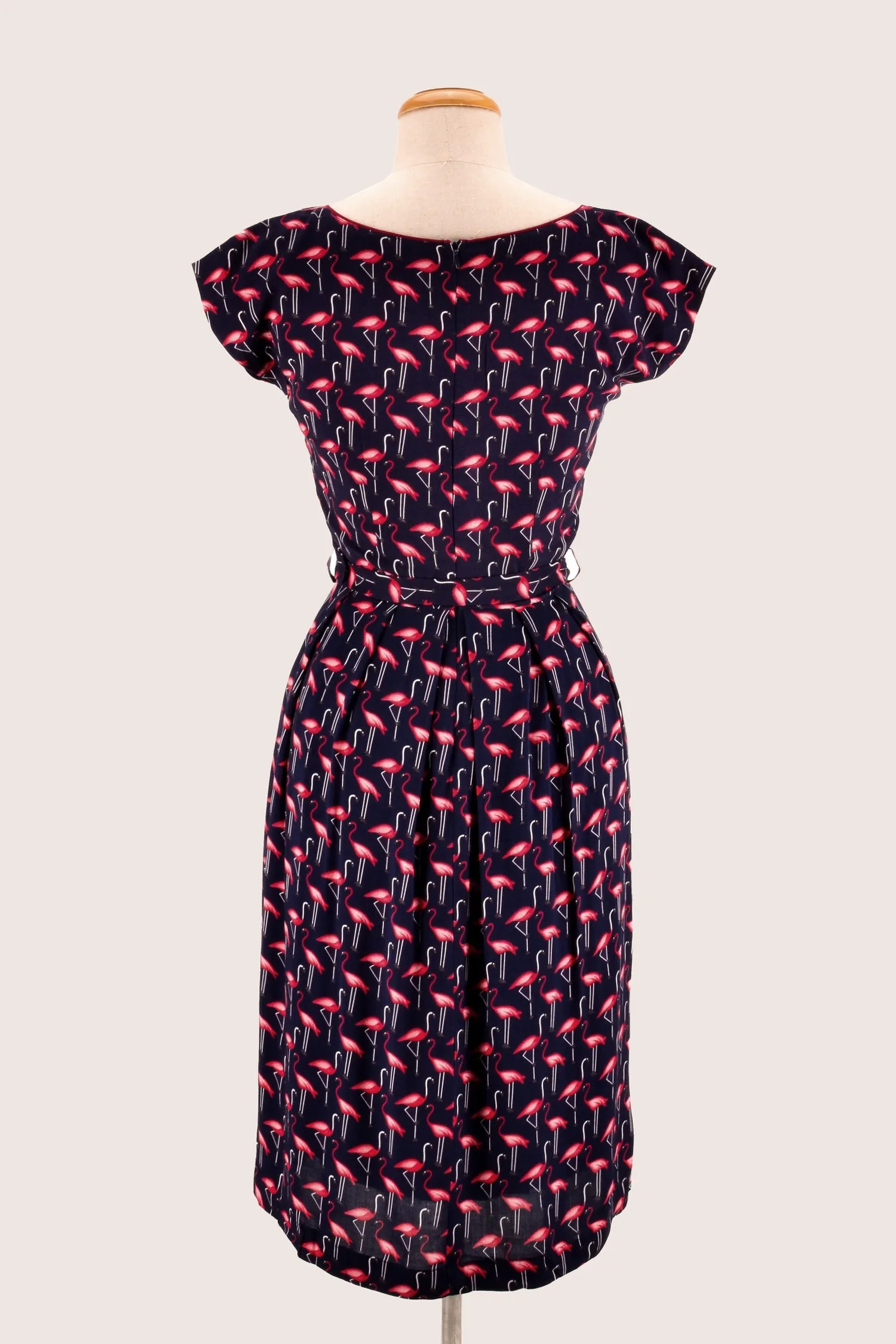 Ebony Navy Bird Dress