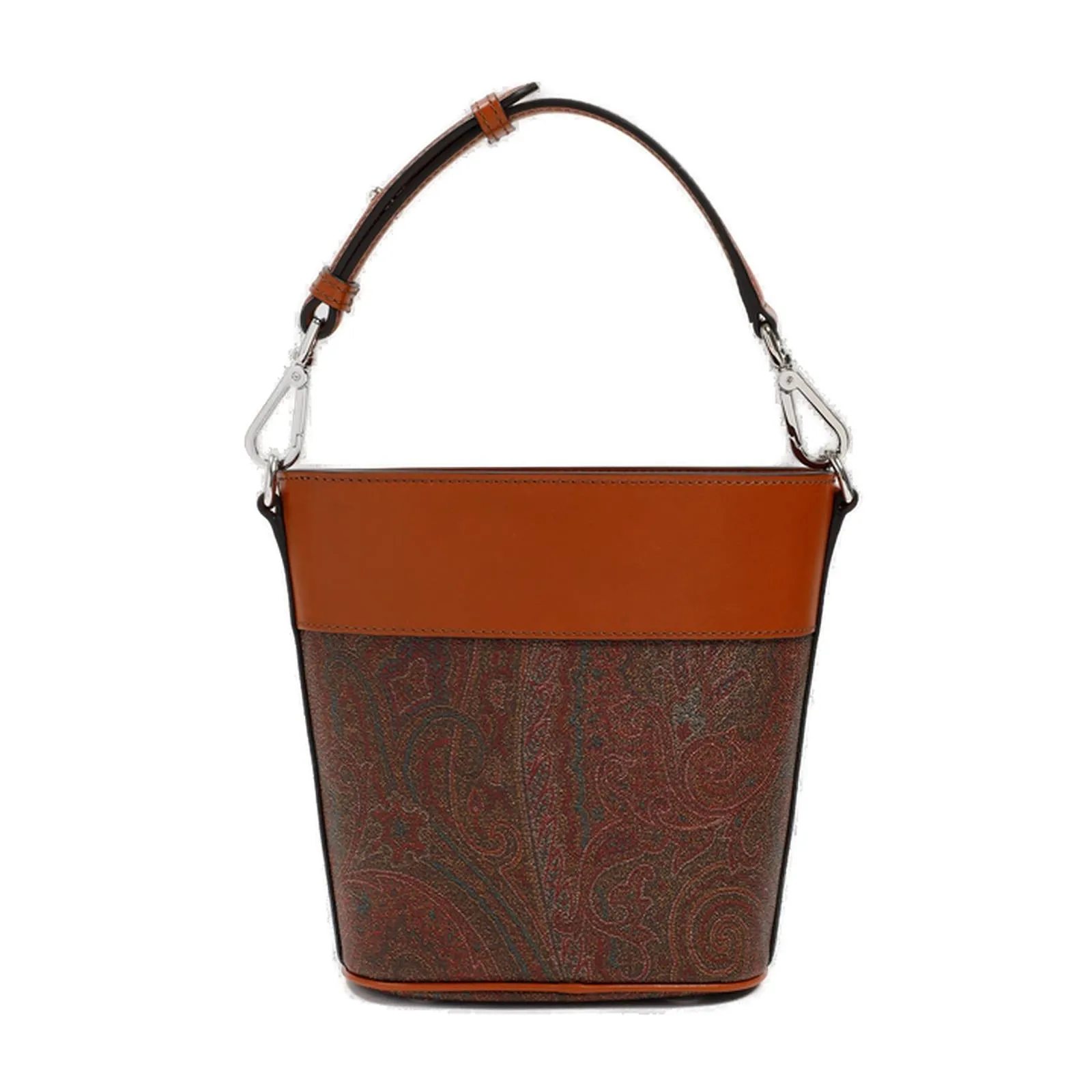 Etro Crown Me Paisley Studs Bucket Bag