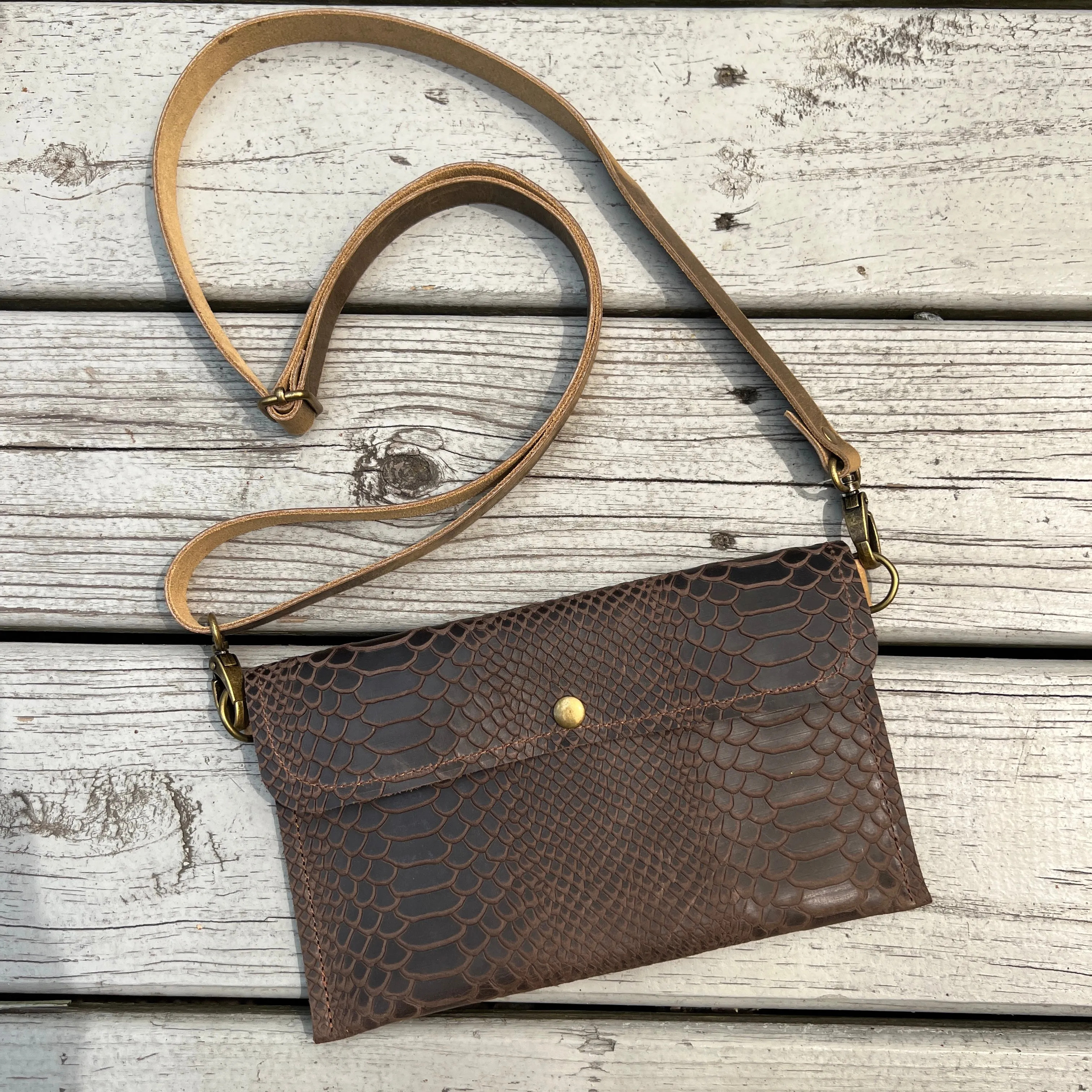 Fall - Mini Crossbody - P YTHON Embossed