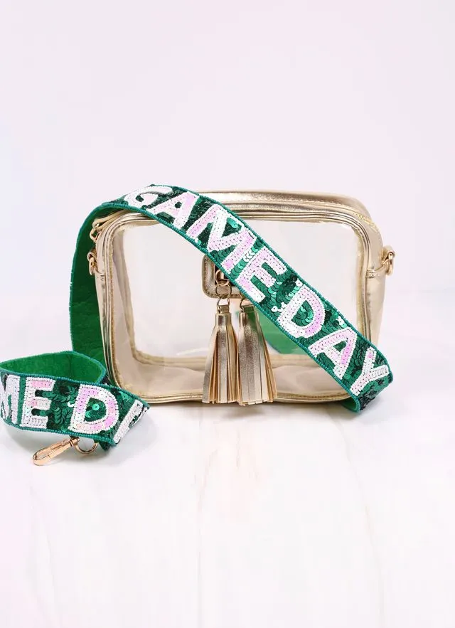 Game Day Star Sequin Strap GREEN