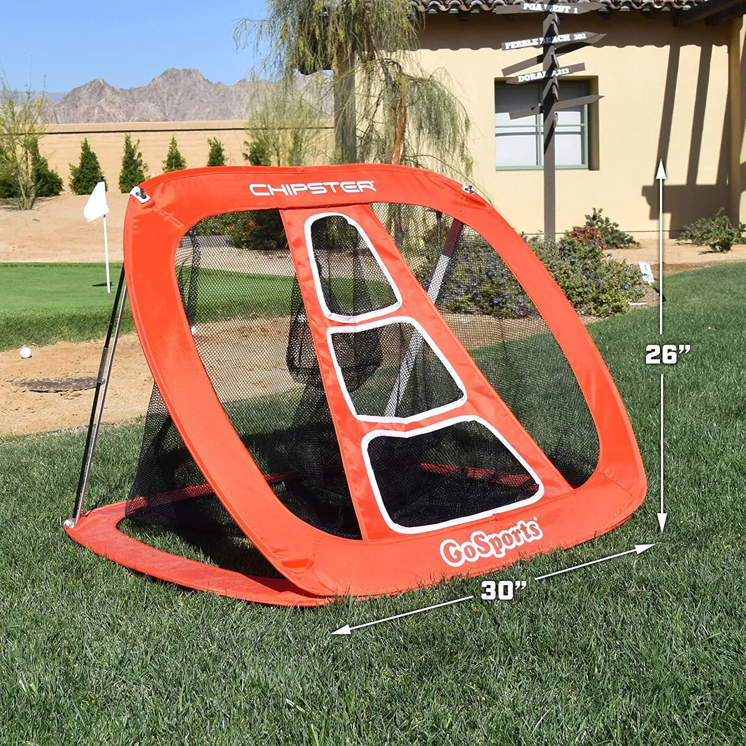 Gosports Chipster Golf Chipping Pop up Practice Net, Practice & Improve Your Short Game