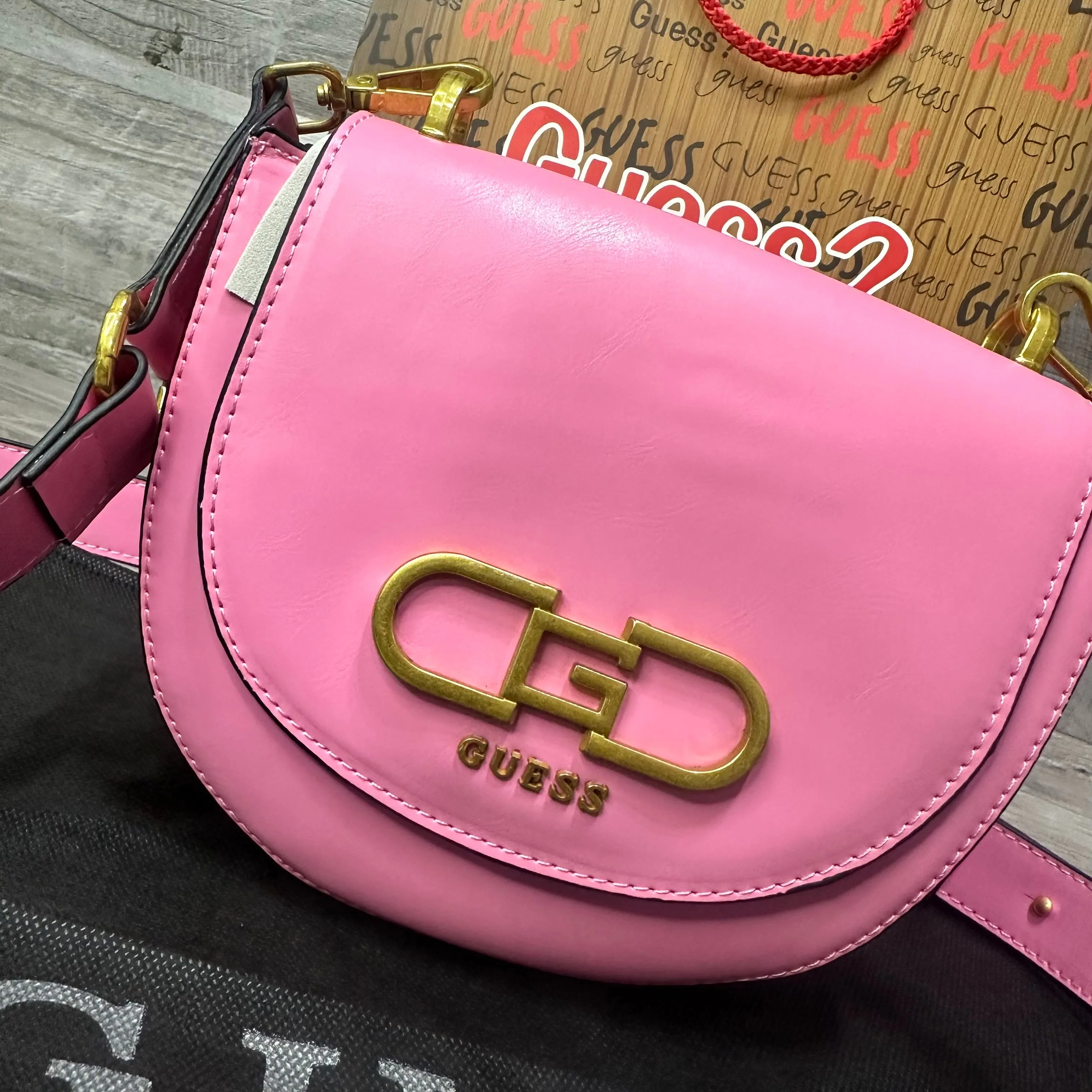 Guess Mini 2024 Pink bags