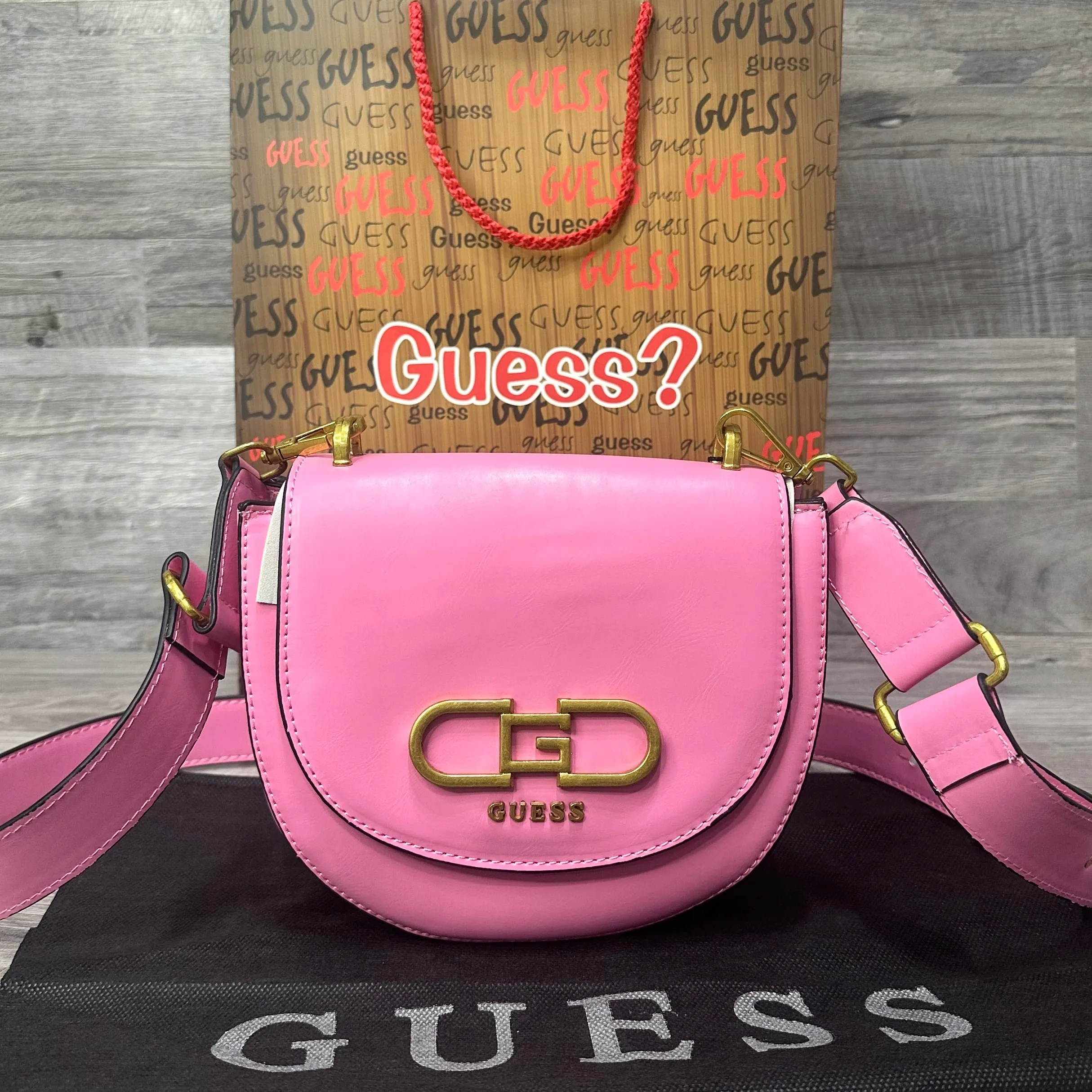 Guess Mini 2024 Pink bags