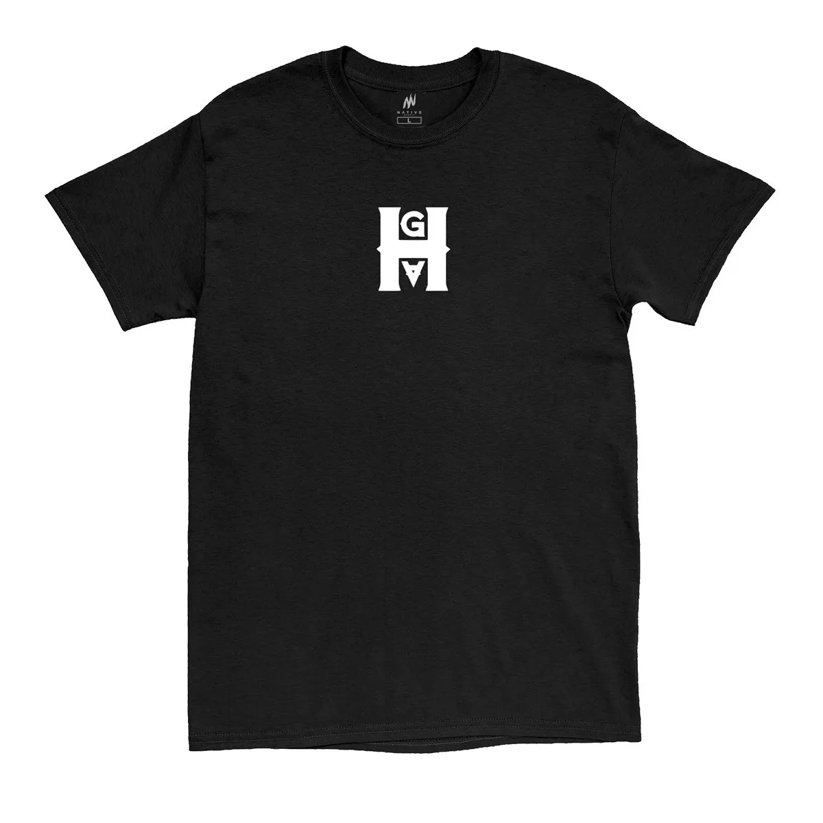 HGA Not Today Satan Black Tee