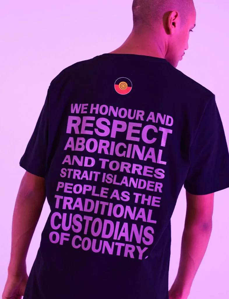 HONOURING COUNTRY TEE - BLACK