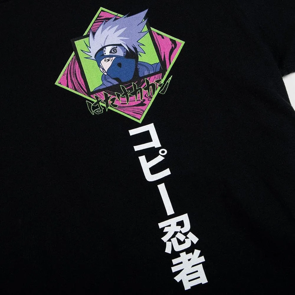 Kakashi Kanji Black Tee