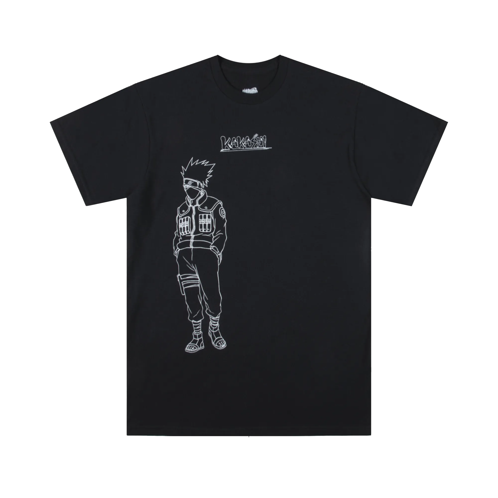 Kakashi Silhouette Black Tee