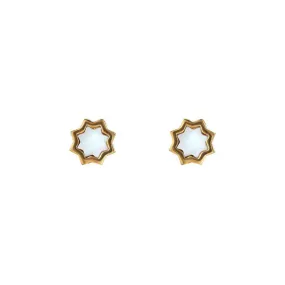 Kismet Stud 14K Mother of Pearl