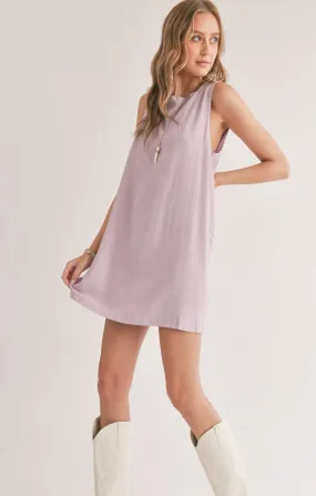 La Luna Back Cutout Mini Dress