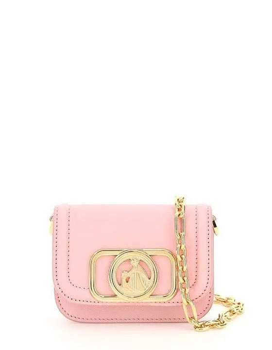 Lanvin Logo Plaque Chained Mini Shoulder Bag