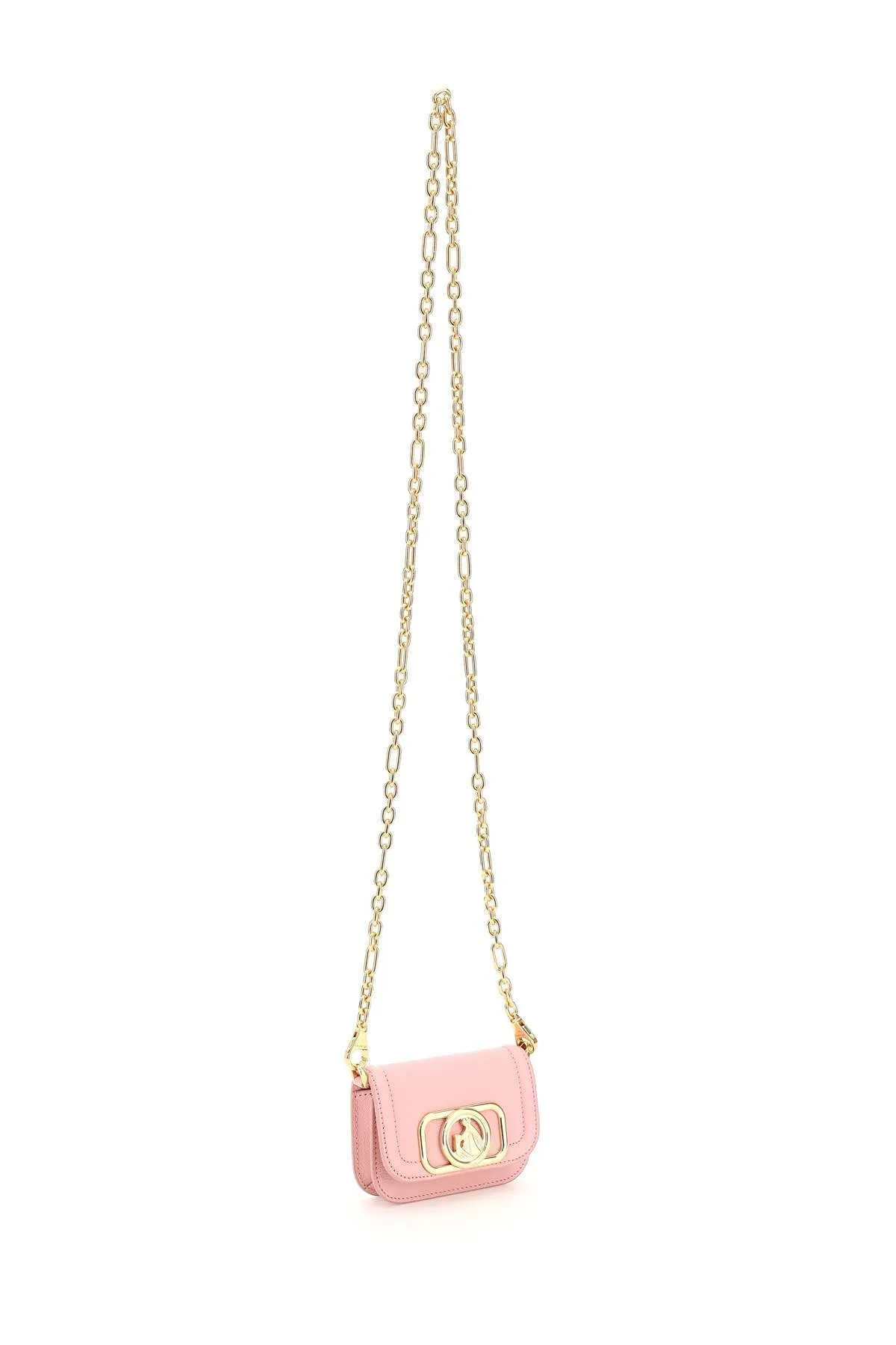 Lanvin Logo Plaque Chained Mini Shoulder Bag