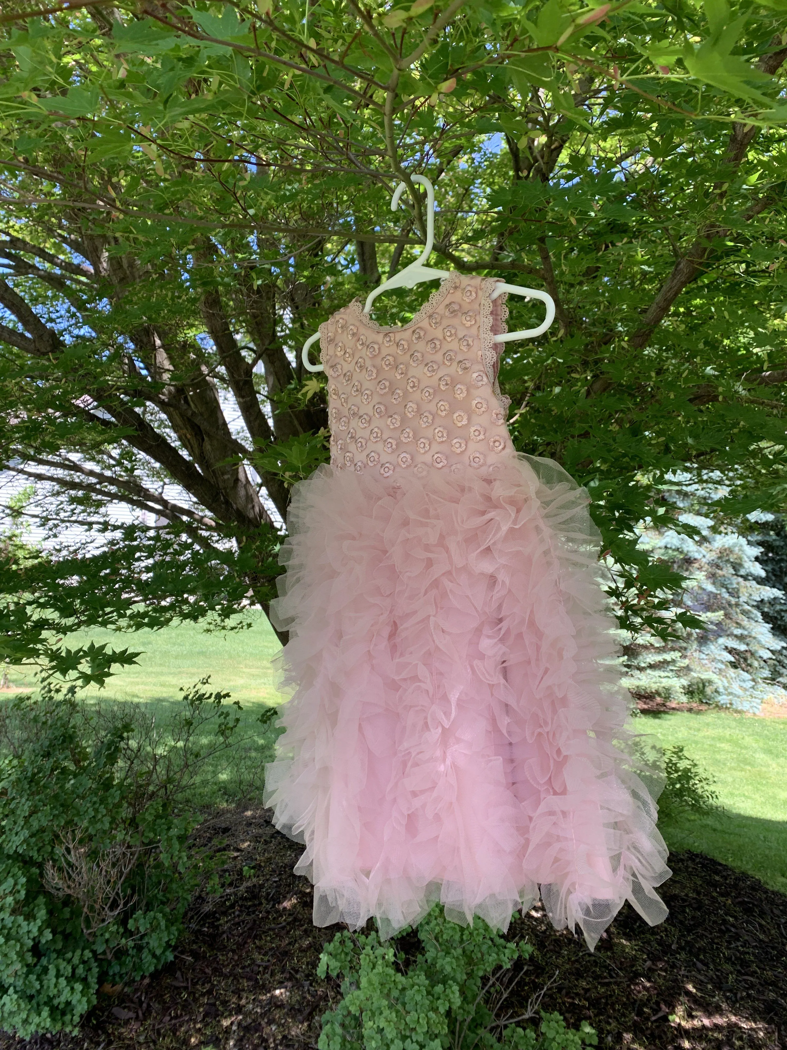 Little Princess  Ruffle Lace Dress