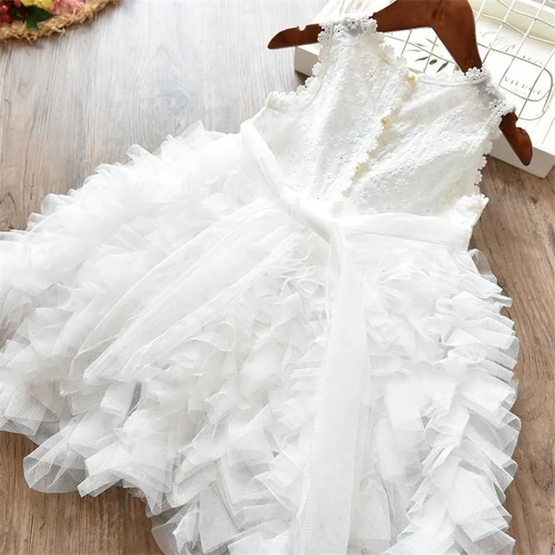 Little Princess  Ruffle Lace Dress