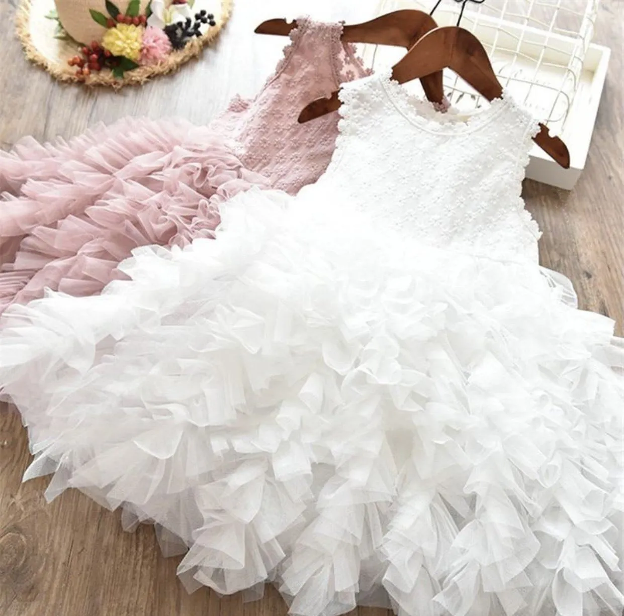 Little Princess  Ruffle Lace Dress