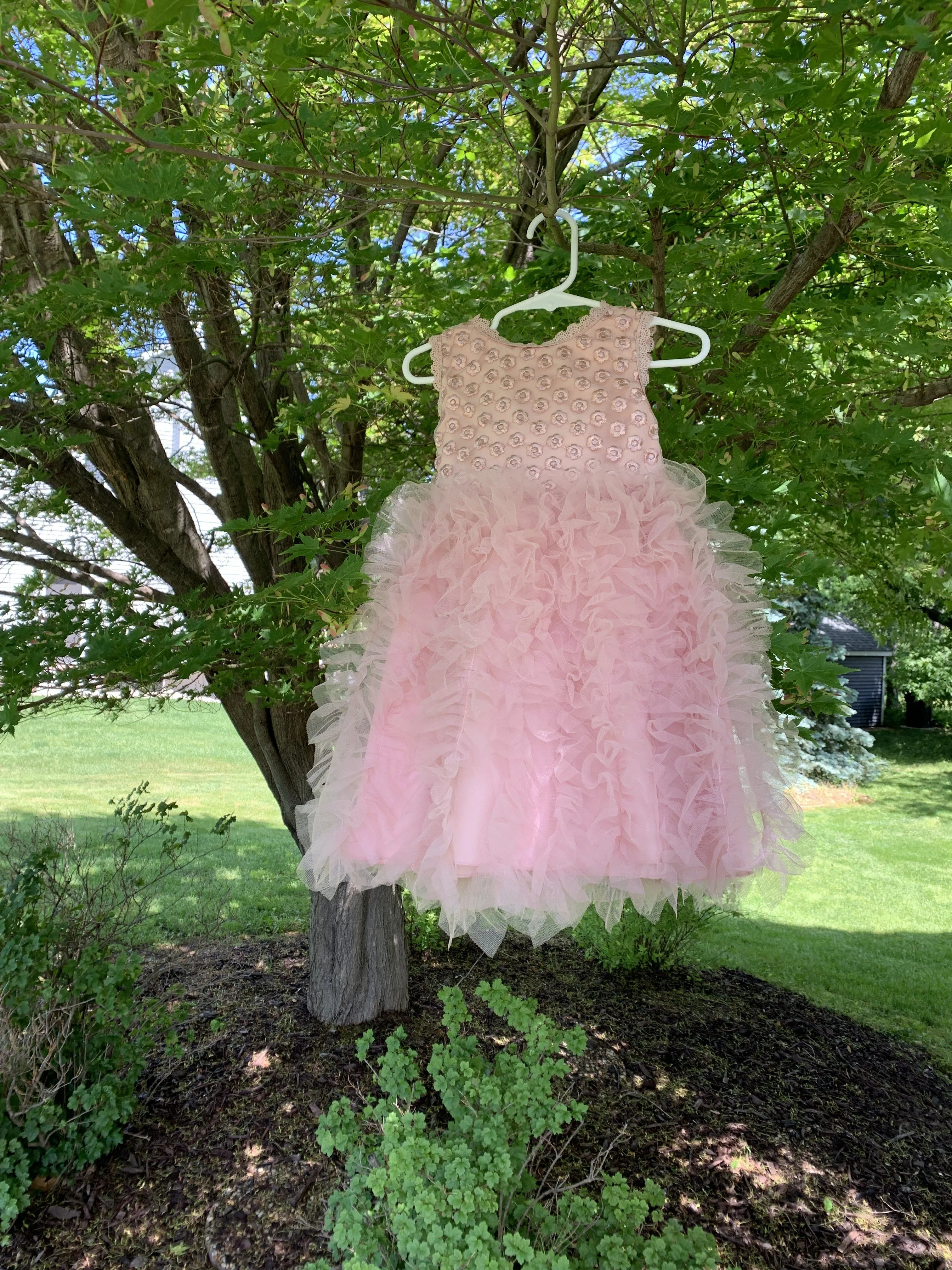 Little Princess  Ruffle Lace Dress