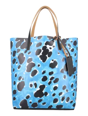 Marni Reversible Graphic Printed Shopping Bag