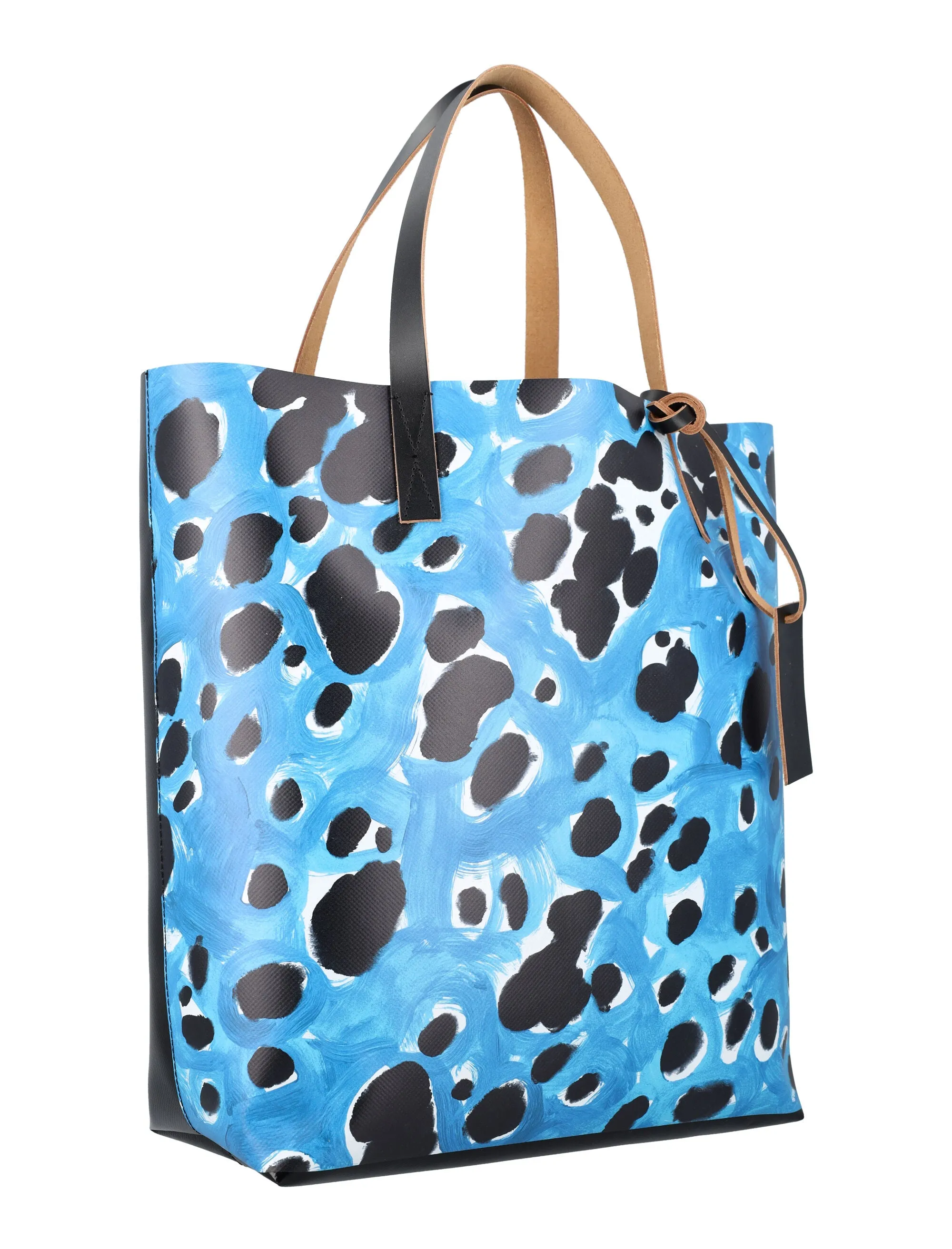 Marni Reversible Graphic Printed Shopping Bag