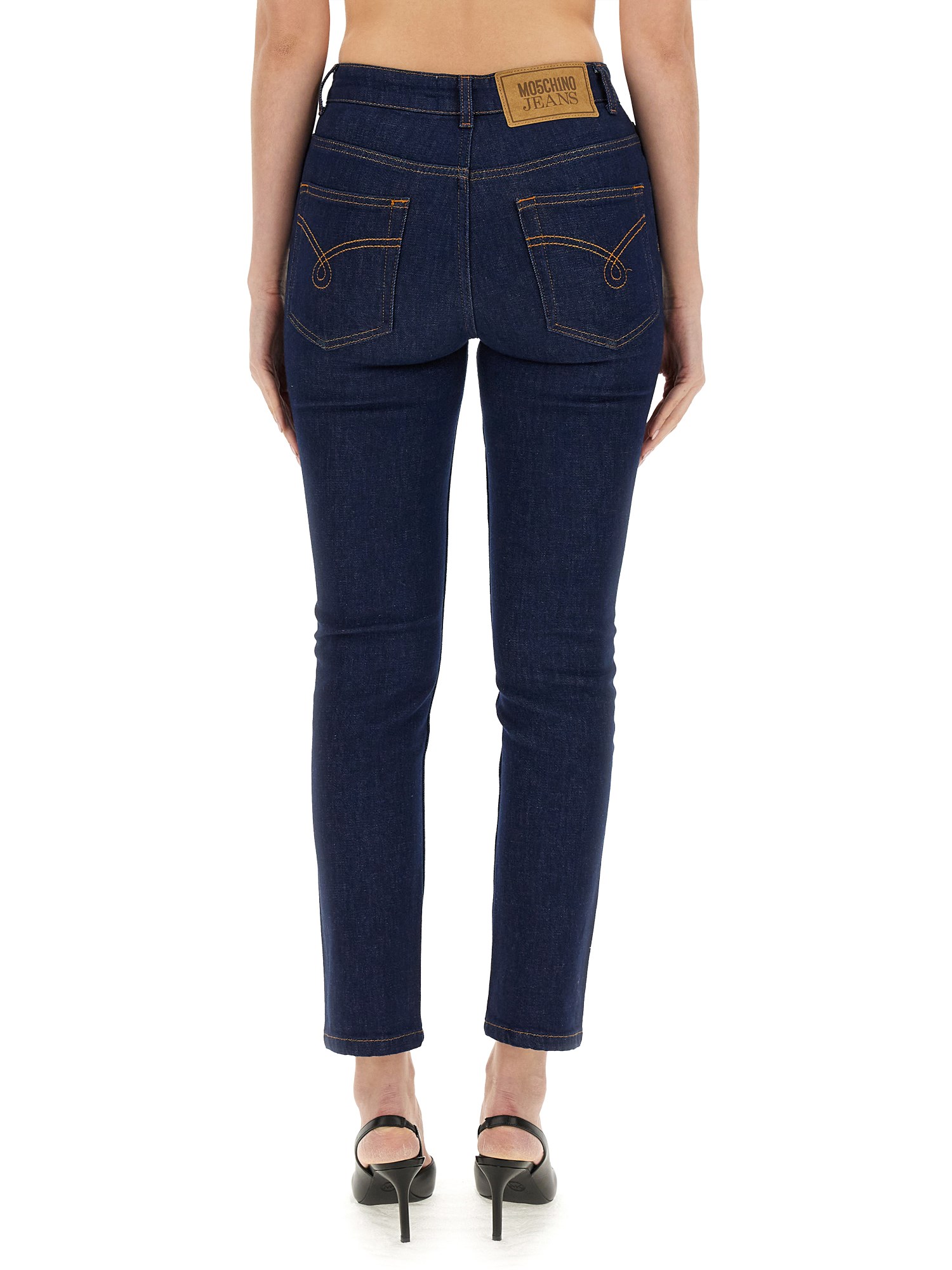 MOSCHINO JEANS    SLIM FIT DENIM PANTS