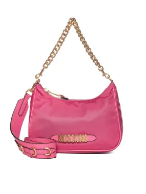 Moschino Logo Lettering Hobo Bag