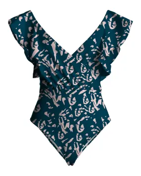 Nabu Swimsuit - Batik Blu