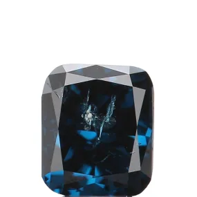 Natural Loose Diamond Cushion Blue Color I1 Clarity 3.40 MM 0.18 Ct KR982