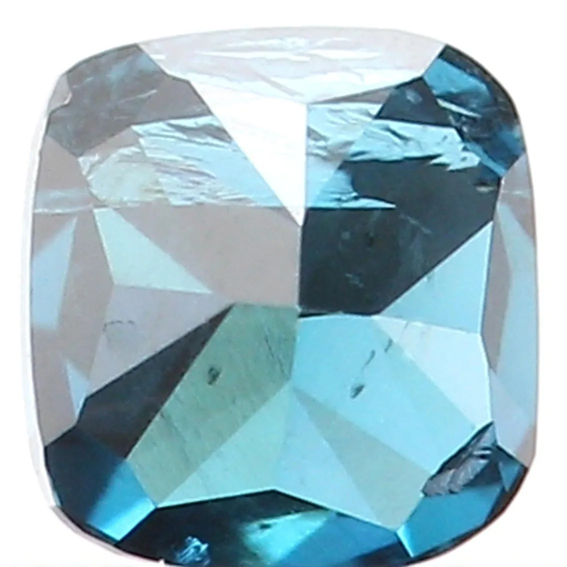 Natural Loose Diamond Cushion Blue Color SI2 Clarity 2.60 MM 0.11 Ct KR984