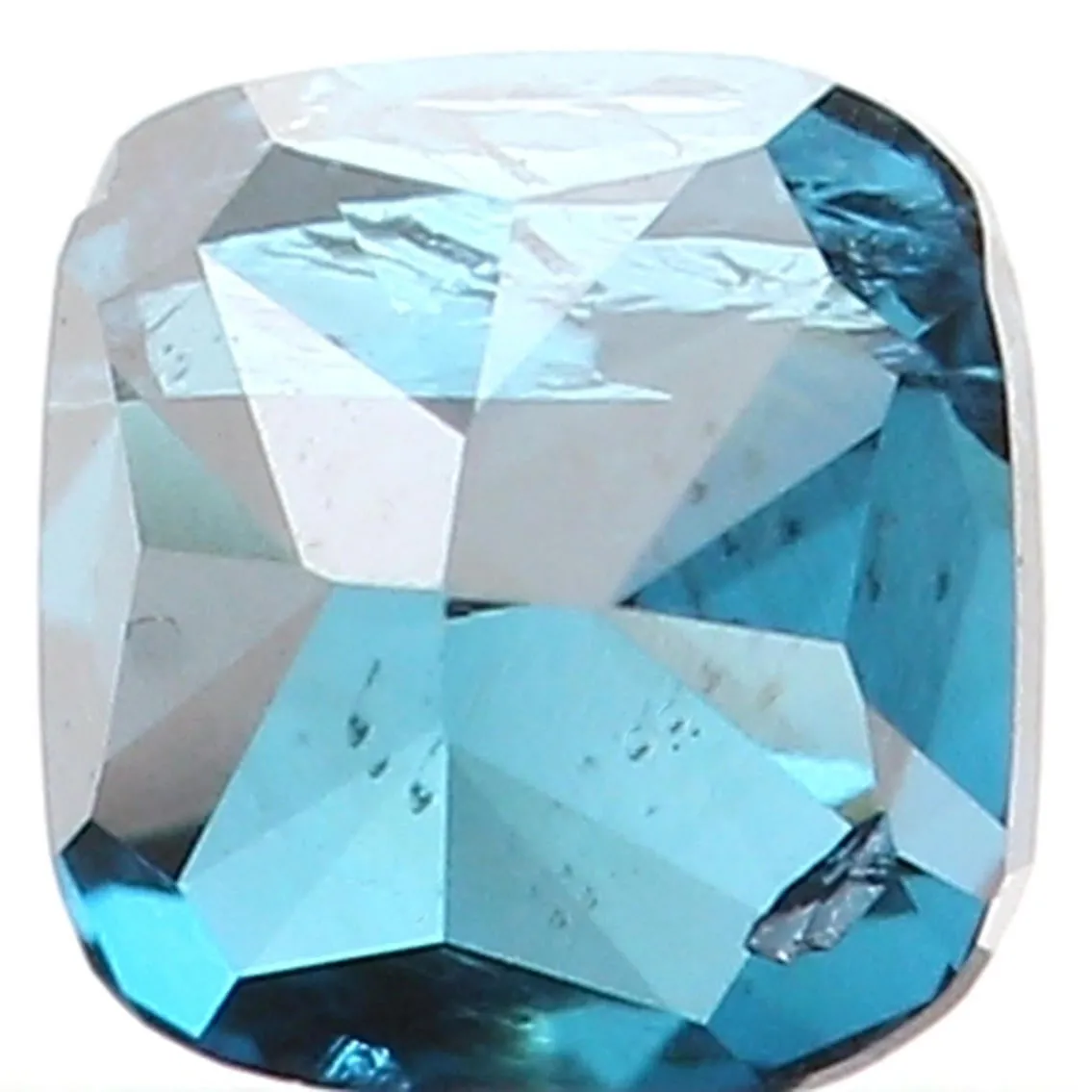 Natural Loose Diamond Cushion Blue Color SI2 Clarity 2.60 MM 0.11 Ct KR984