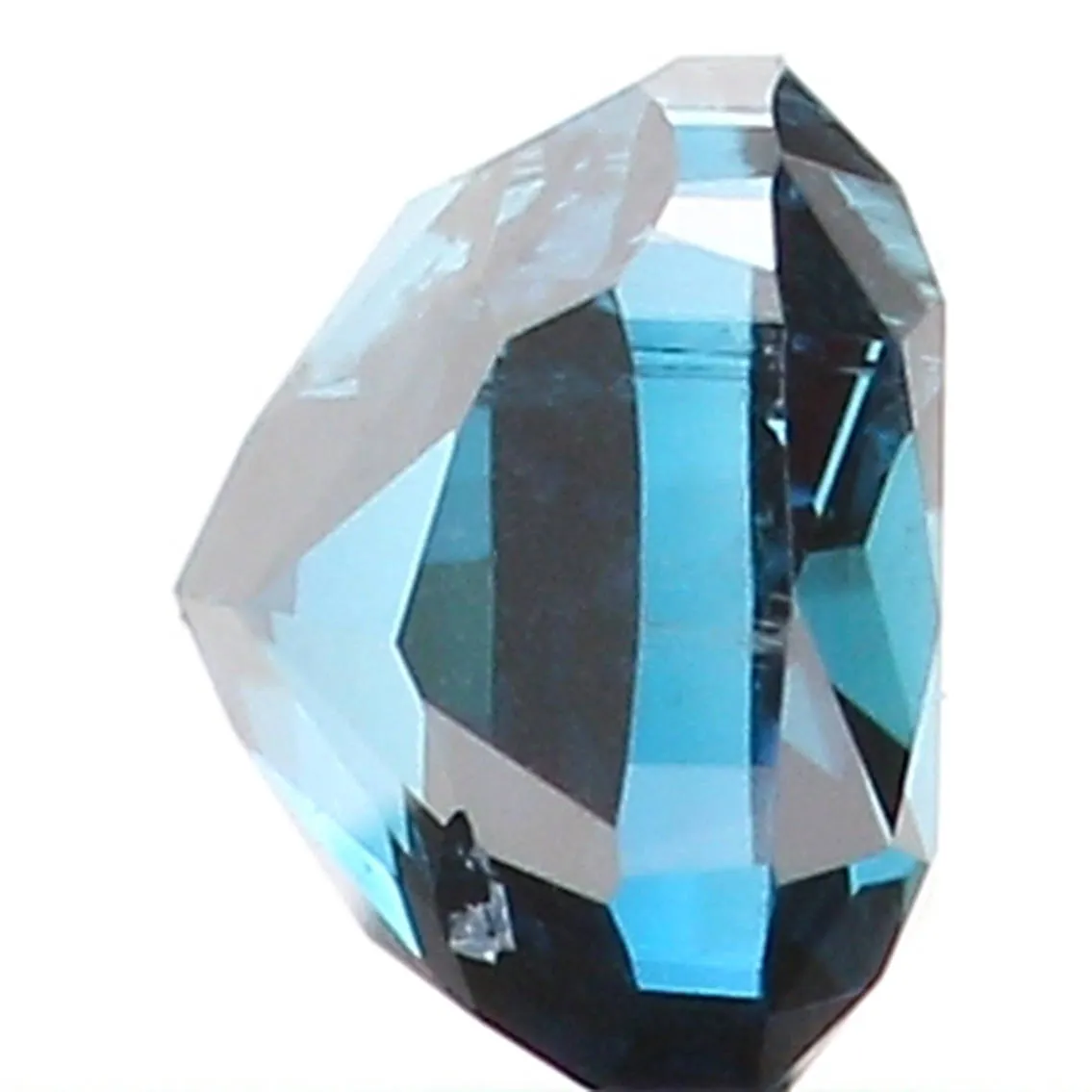 Natural Loose Diamond Cushion Blue Color SI2 Clarity 2.60 MM 0.11 Ct KR984