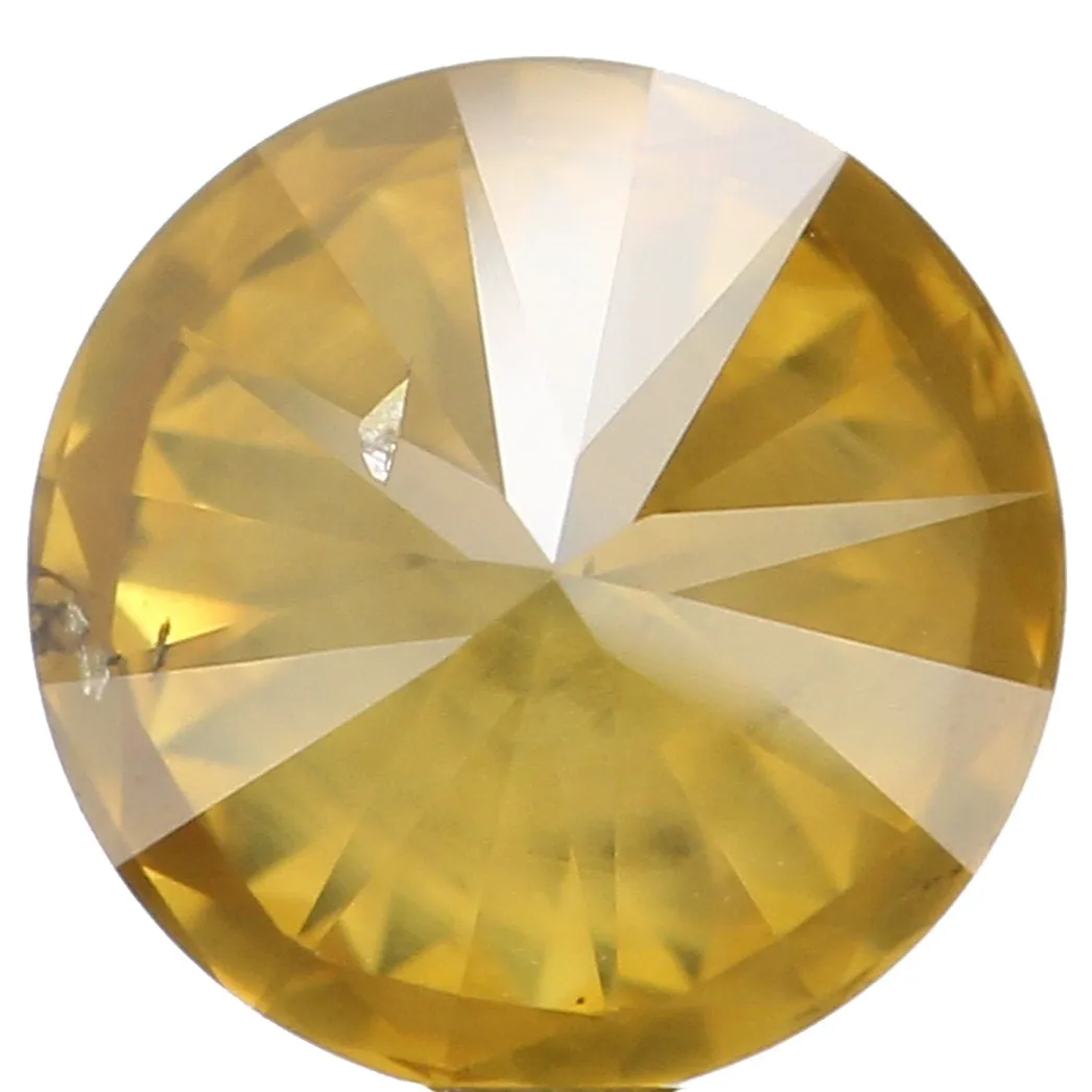 Natural Loose Diamond Round Fancy Color SI2 Clarity 5.85 MM 0.78 Ct L6113