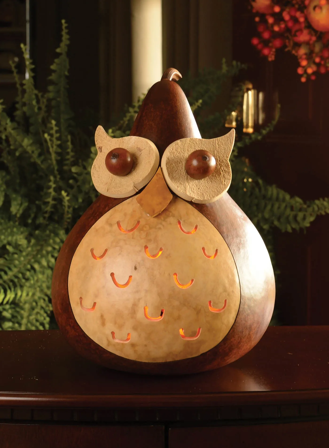 Oliver Owl Gourd - Available in Multiple Sizes