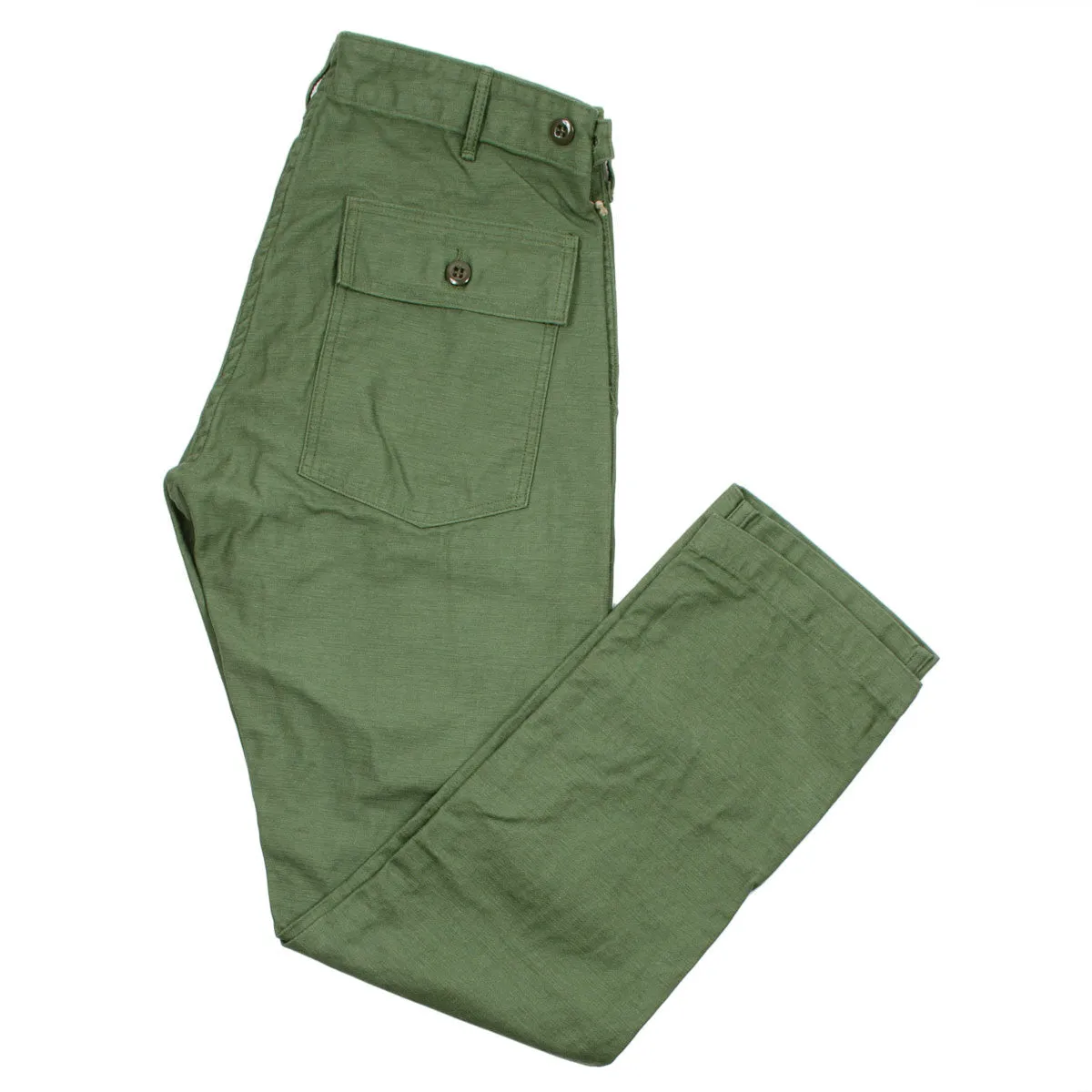 orSlow - Slim Fit Fatigue Pants - Green