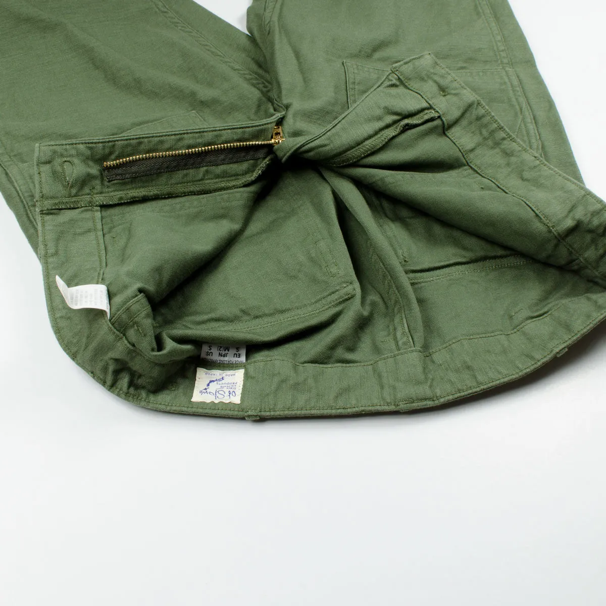 orSlow - Slim Fit Fatigue Pants - Green